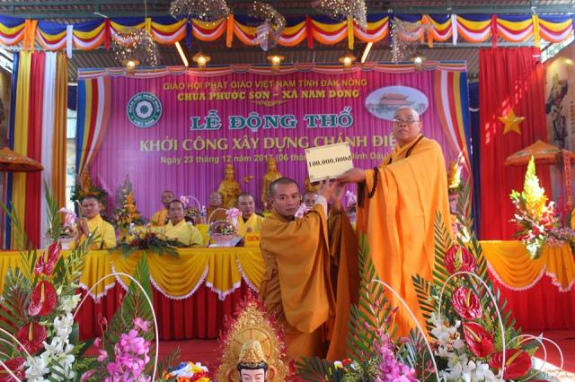 Lễ Động thổ khởi công xây dựng Chùa Phước Sơn Cư Jut