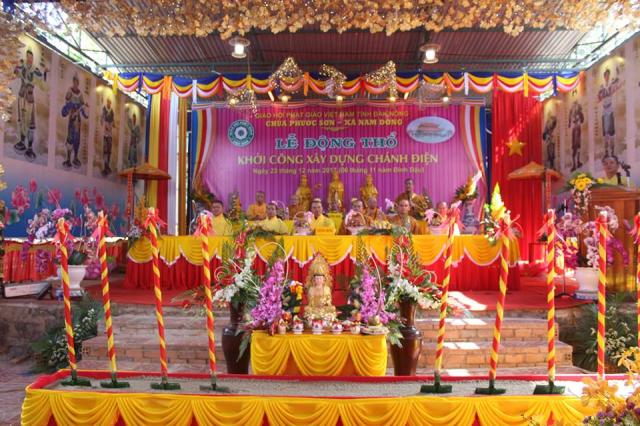 Lễ Động thổ khởi công xây dựng Chùa Phước Sơn Cư Jut