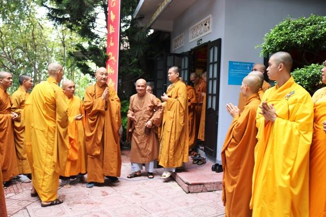 Khánh Hòa:  Thường trực Ban Trị sự GHPGVN tỉnh Khánh Hòa  viếng  tang HT Thích Trí Viên, Tân viên tịch