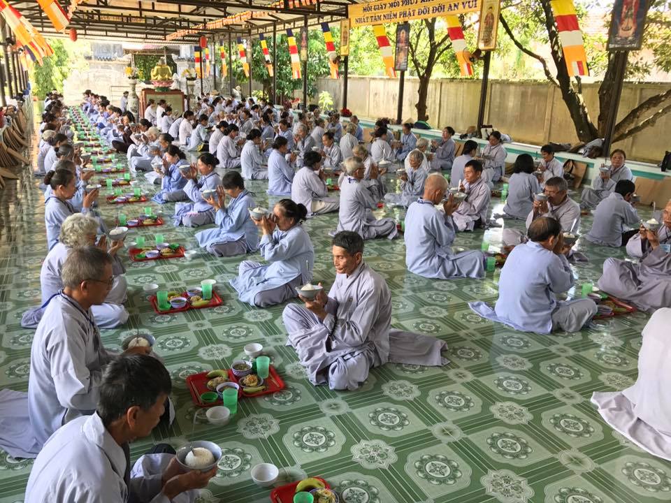 Khánh Hòa: Khóa tu Niệm Phật Một ngày An lạc tai chùa Sắc tứ Minh Thiện