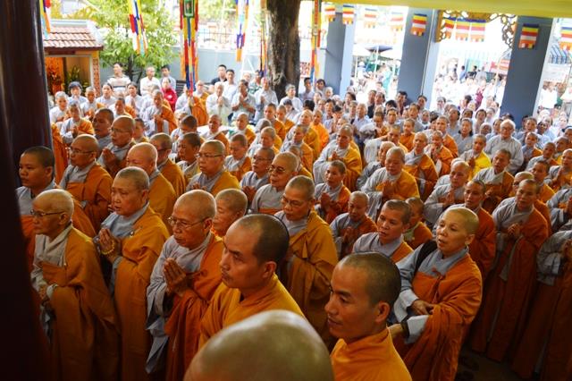 Khánh Hòa: Lễ nhập kim quan Trưởng lão HT.Thích Trí Tâm – Phó Pháp chủ