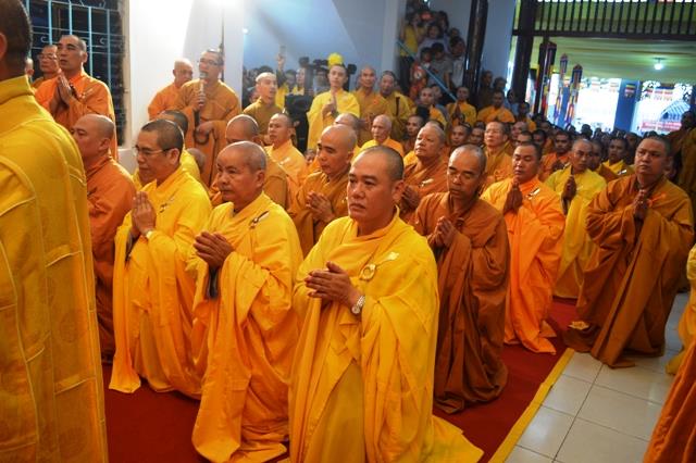 Khánh Hòa: Lễ nhập kim quan Trưởng lão HT.Thích Trí Tâm – Phó Pháp chủ