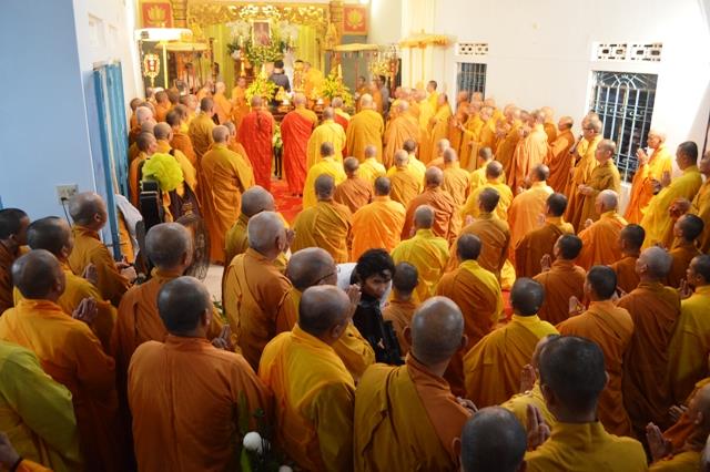 Khánh Hòa: Lễ nhập kim quan Trưởng lão HT.Thích Trí Tâm – Phó Pháp chủ