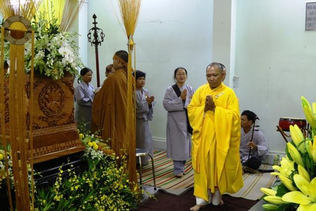 Khánh Hòa:  Cung thỉnh kim quan  HT.Thích Trí  Viên  nhập bảo tháp