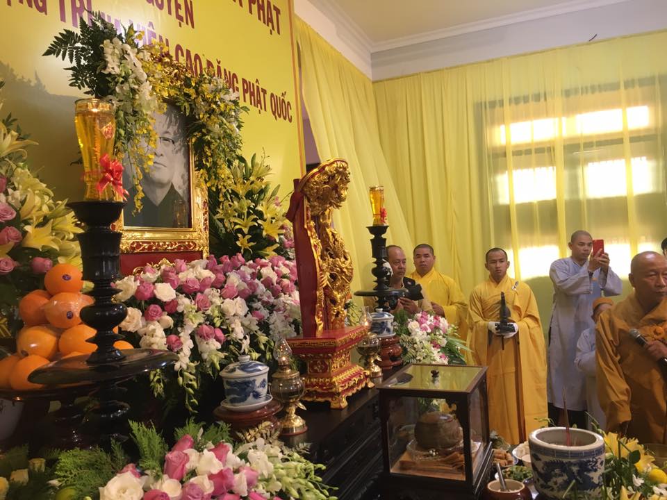 Khánh Hòa: Lễ thỉnh Giác linh HT.Thích Trí Viên Tham  Phật - Yêt Tổ