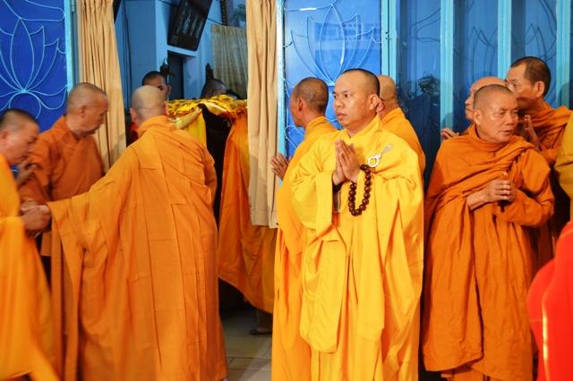 Khánh Hòa: Lễ nhập kim quan Trưởng lão HT.Thích Trí Tâm – Phó Pháp chủ