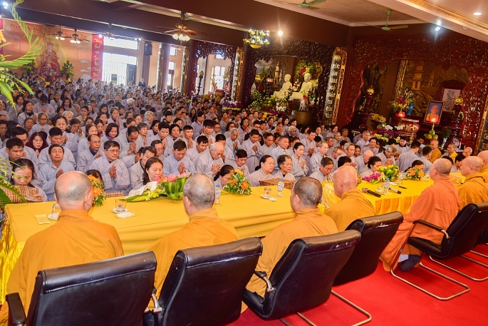 Lễ khai pháp đầu năm tại Thiền viện Trúc Lâm Sùng Phúc
