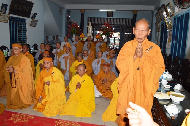 Khánh Hòa: Lễ Tưởng niệm tuần Bách nhật Trưởng lão HT. Thích Trí Tâm