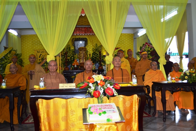 Khánh Hòa: Lễ Công bố quyết định bổ nhiệm trụ trì chùa Kỳ Viên Trung Nghĩa