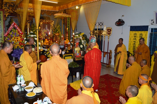 Khánh Hòa: Lễ Tưởng niệm tuần Bách nhật Trưởng lão HT. Thích Trí Tâm