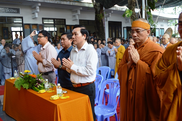 Khánh Hòa: Lễ Công bố quyết định bổ nhiệm trụ trì chùa Kỳ Viên Trung Nghĩa