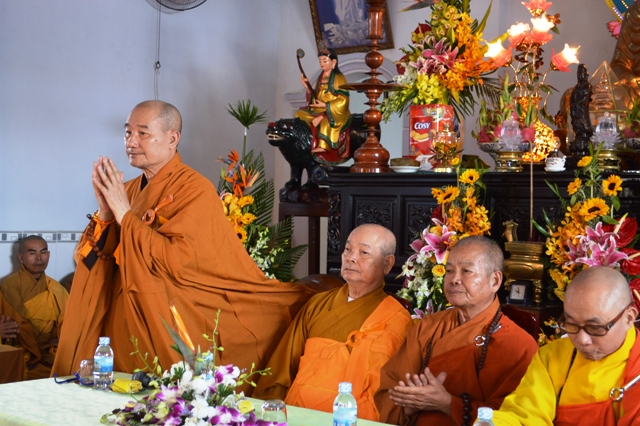 Khánh Hòa: Lễ  công bố quyết định bổ nhiệm trú trì chùa Trường Thọ