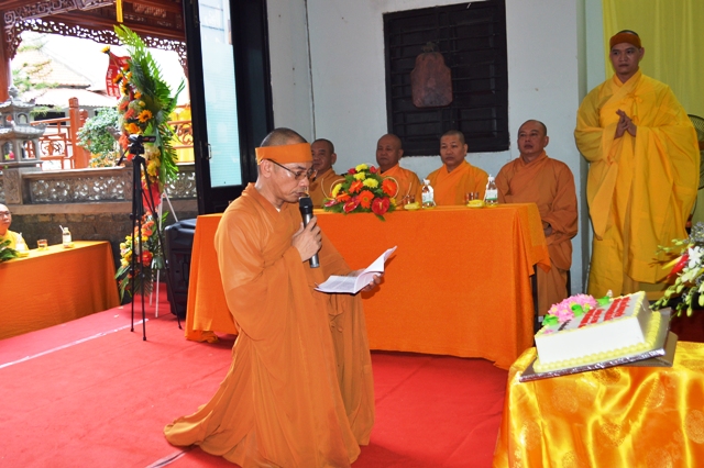 Khánh Hòa: Lễ Công bố quyết định bổ nhiệm trụ trì chùa Kỳ Viên Trung Nghĩa