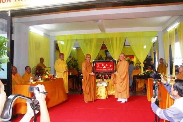 Khánh Hòa: Lễ Công bố quyết định bổ nhiệm trụ trì chùa Kỳ Viên Trung Nghĩa
