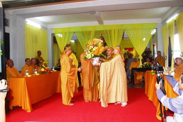 Khánh Hòa: Lễ Công bố quyết định bổ nhiệm trụ trì chùa Kỳ Viên Trung Nghĩa