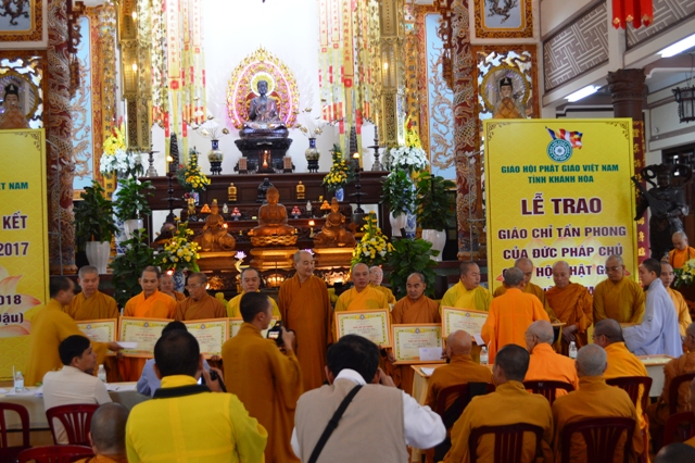 Khánh Hòa: Tổng kết Phật sự 2017