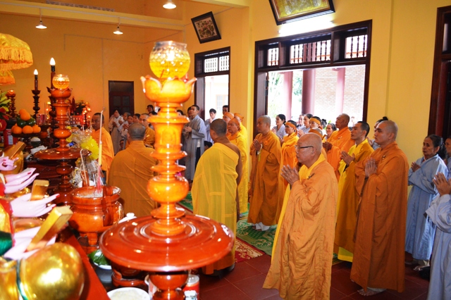 Khánh Hòa: Lễ Tưởng niệm tuần bách nhật cố Trưởng lão HT. Thích Trí Tâm