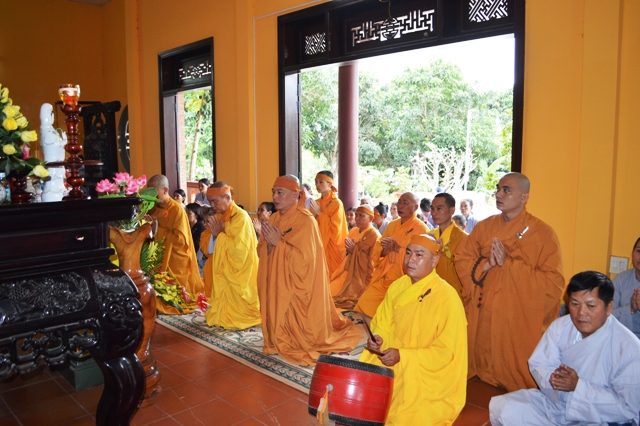 Khánh Hòa: Lễ Tưởng niệm tuần bách nhật cố Trưởng lão HT. Thích Trí Tâm