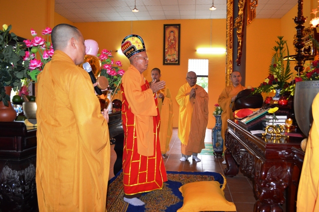 Khánh Hòa: Lễ Tưởng niệm tuần bách nhật cố Trưởng lão HT. Thích Trí Tâm