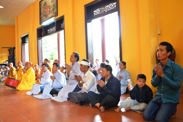 Khánh Hòa: Lễ Tưởng niệm tuần bách nhật cố Trưởng lão HT. Thích Trí Tâm