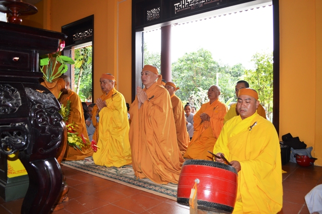 Khánh Hòa: Lễ Tưởng niệm tuần bách nhật cố Trưởng lão HT. Thích Trí Tâm