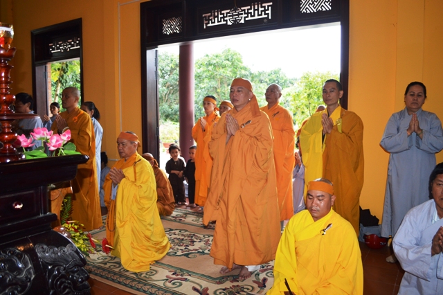 Khánh Hòa: Lễ Tưởng niệm tuần bách nhật cố Trưởng lão HT. Thích Trí Tâm