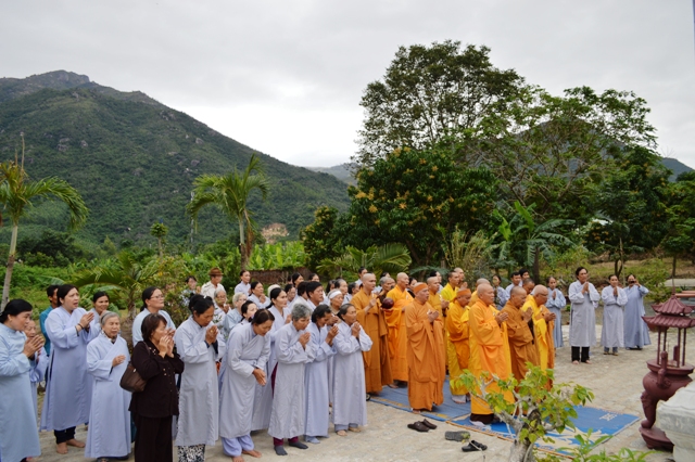 Khánh Hòa: Lễ Tưởng niệm tuần bách nhật cố Trưởng lão HT. Thích Trí Tâm