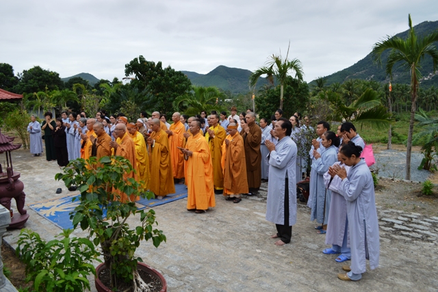 Khánh Hòa: Lễ Tưởng niệm tuần bách nhật cố Trưởng lão HT. Thích Trí Tâm