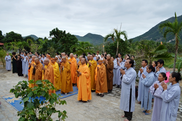 Khánh Hòa: Lễ Tưởng niệm tuần bách nhật cố Trưởng lão HT. Thích Trí Tâm