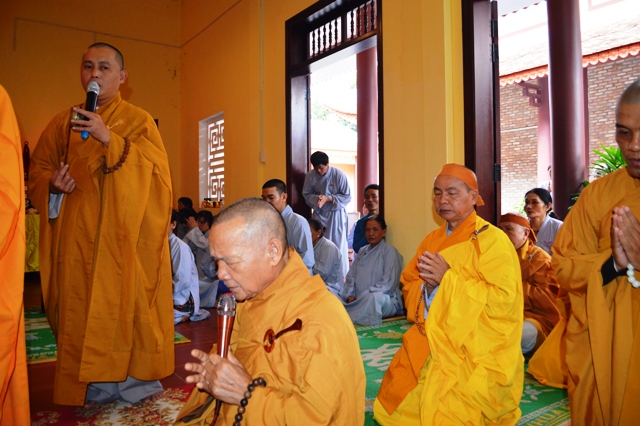 Khánh Hòa: Lễ Tưởng niệm tuần bách nhật cố Trưởng lão HT. Thích Trí Tâm