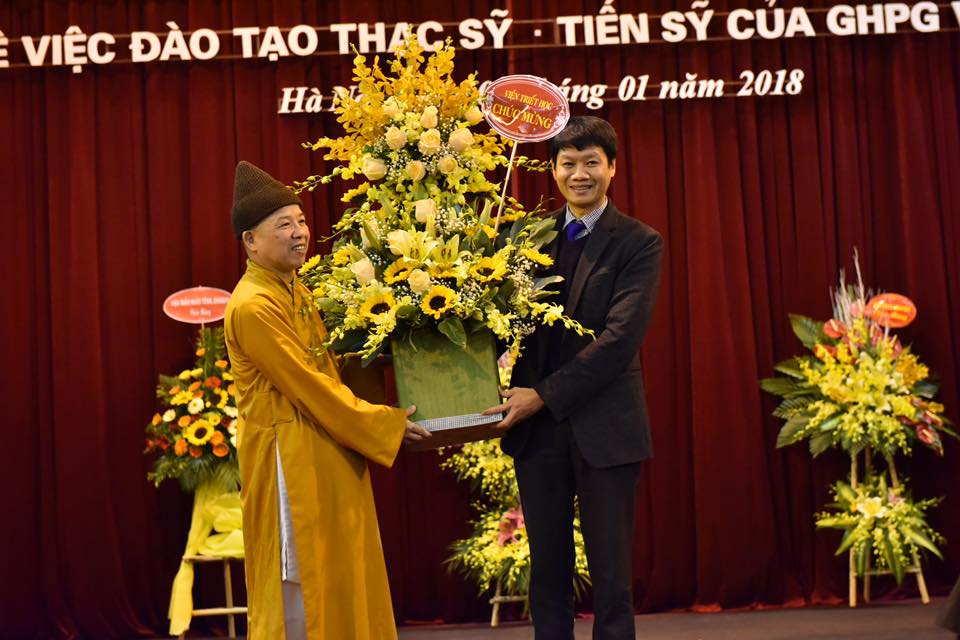 Lễ công bố chủ trương của Thủ Tướng về việc đào tạo Thạc sĩ và Tiến sĩ Phật học của các học viện PGVN