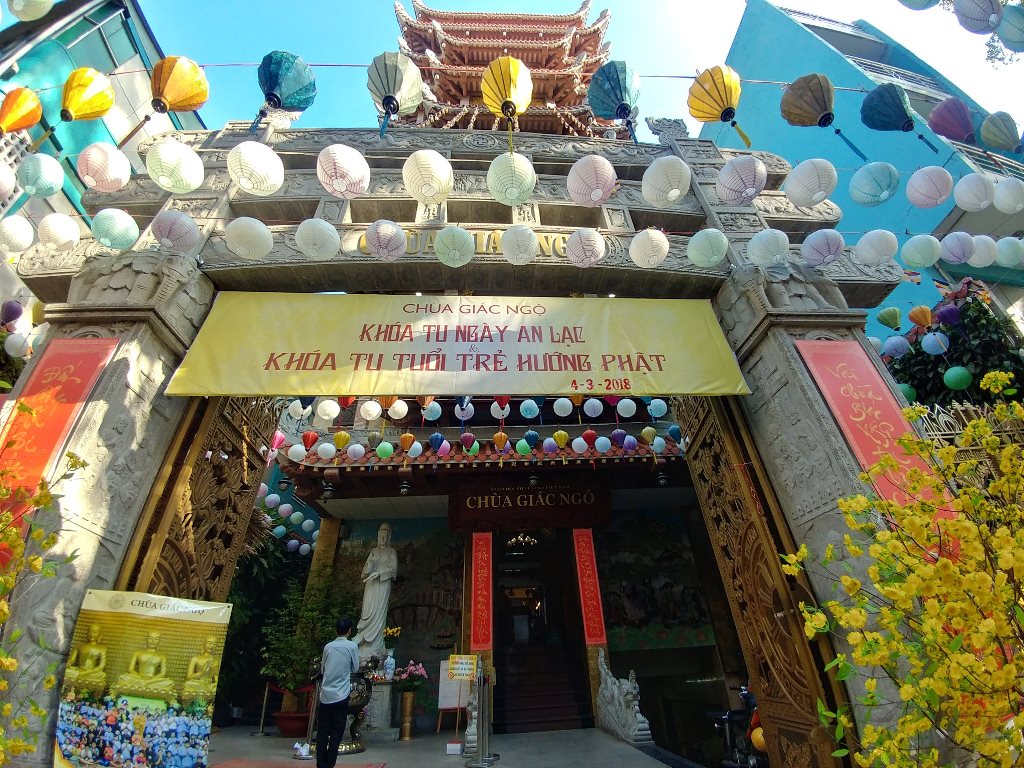 Chùa Giác Ngộ: Khóa tu Ngày An Lạc - Tuổi Trẻ Hướng Phật lần thứ 39, ngày 05-03-2018