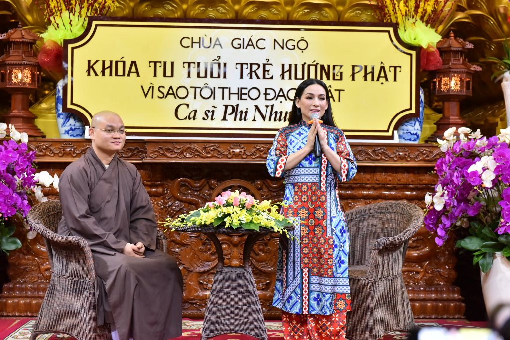 Chùa Giác Ngộ: Khóa tu Ngày An Lạc - Tuổi Trẻ Hướng Phật lần thứ 39, ngày 05-03-2018