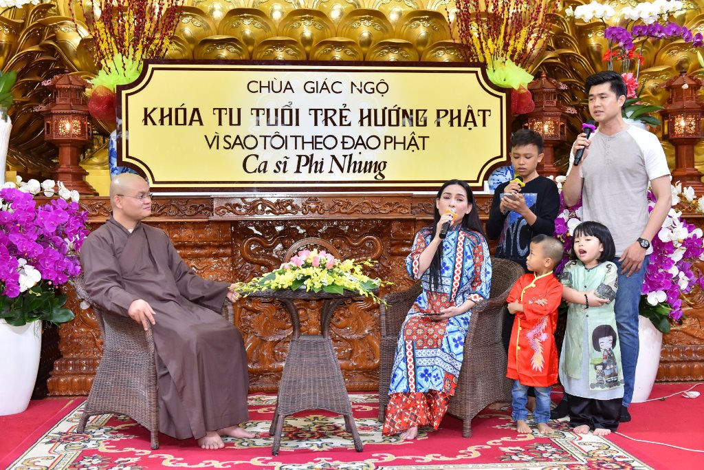 Chùa Giác Ngộ: Khóa tu Ngày An Lạc - Tuổi Trẻ Hướng Phật lần thứ 39, ngày 05-03-2018