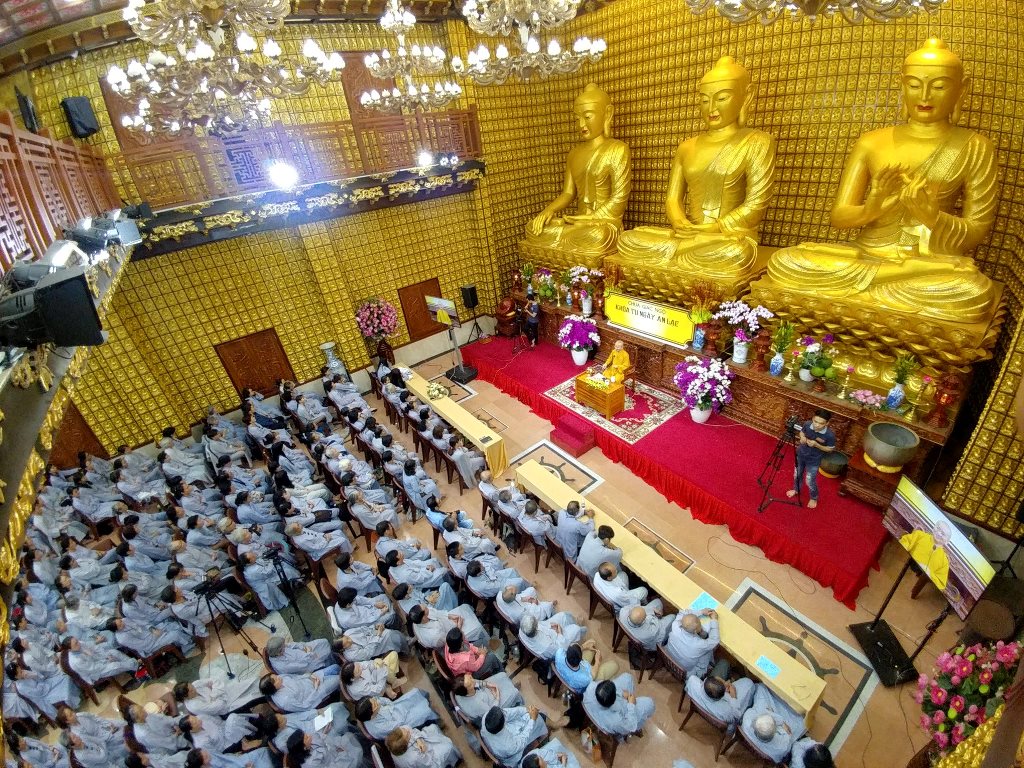Chùa Giác Ngộ: Khóa tu Ngày An Lạc - Tuổi Trẻ Hướng Phật lần thứ 39, ngày 05-03-2018
