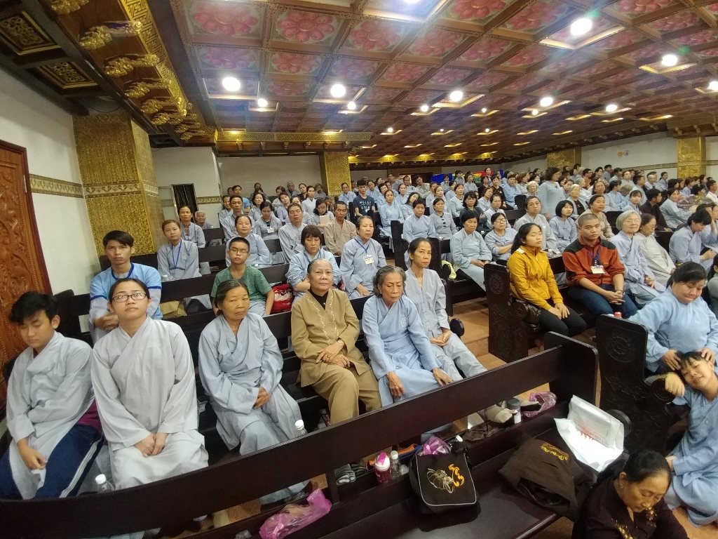 Chùa Giác Ngộ: Khóa tu Ngày An Lạc - Tuổi Trẻ Hướng Phật lần thứ 39, ngày 05-03-2018