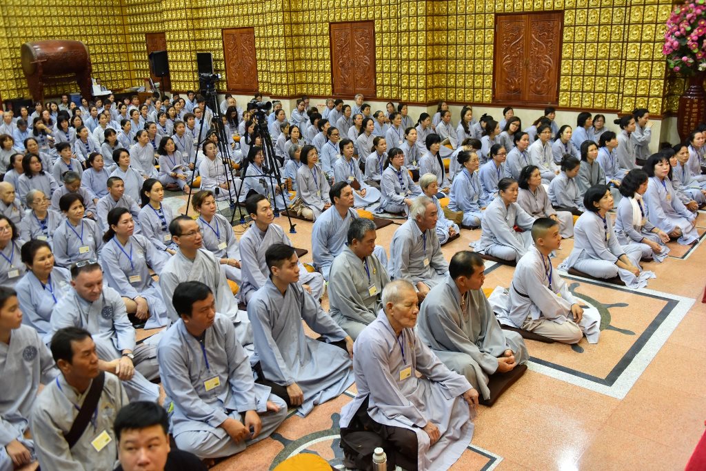 CHÙA GIÁC NGỘ: KHÓA TU THIỀN LẦN THỨ 15, NGÀY 25-03-2018