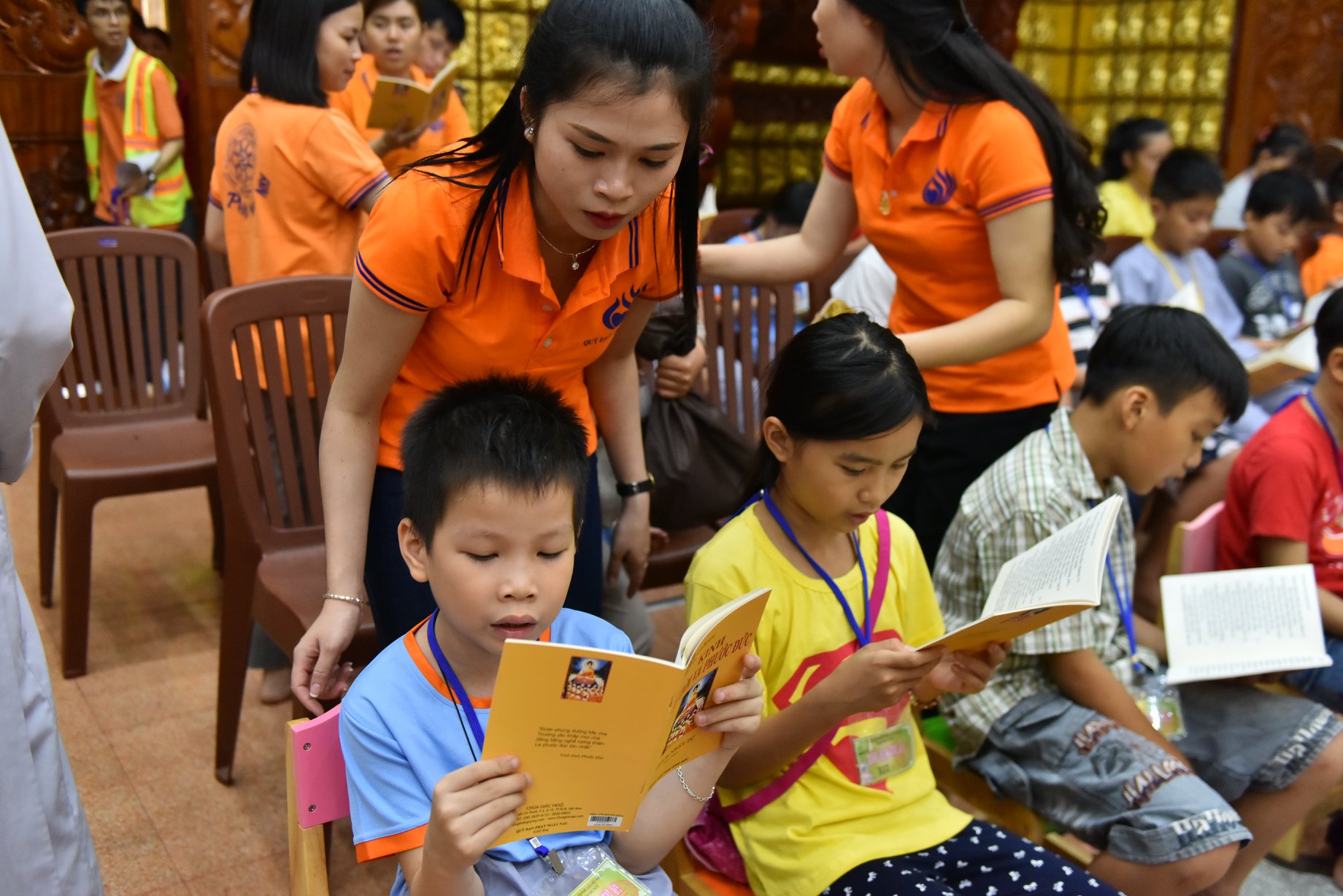 Khóa tu ‘’Búp sen từ bi’’ lần thứ 11 Chùa Giác Ngộ, ngày 31-03-2018.