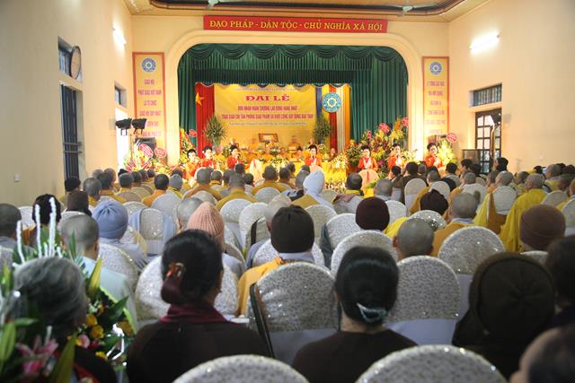 Nam Định: Đón nhận Huân chương LĐ hạng I của Chủ tịch nước- Giáo chỉ tấn phong của Đức Pháp chủ GHPGVN