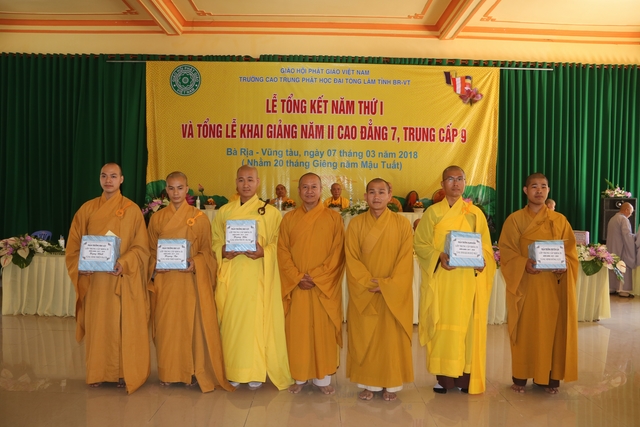 Lễ Tổng Kết Năm Học I Và Khai Giảng Năm Học II –  Trường Cao Trung Phật Học Đại Tòng Lâm – Bà Rịa Vũng Tàu