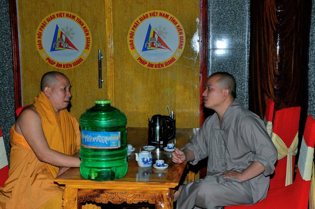 Học viên sinh hoạt ở khóa tập huấn
