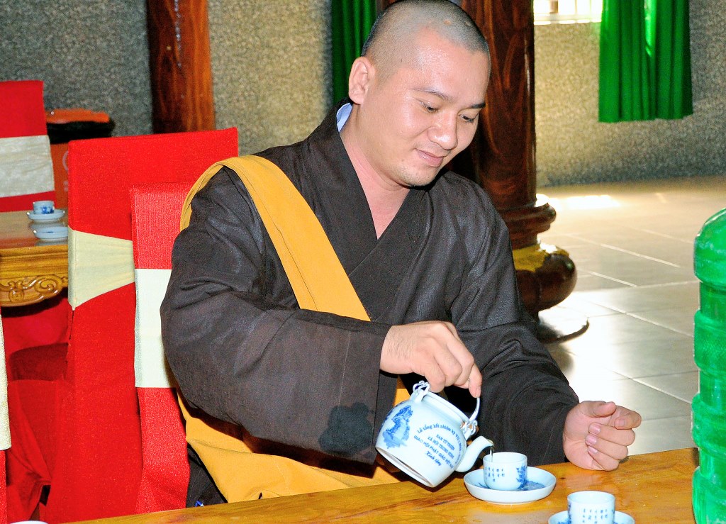 Học viên sinh hoạt ở khóa tập huấn