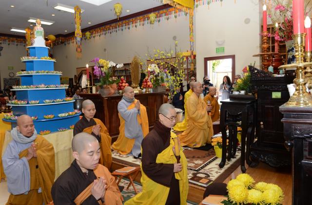 Lễ Thượng Nguyên năm Mậu Tuất tại chùa Phổ Từ,Hayward,Hoa Kỳ