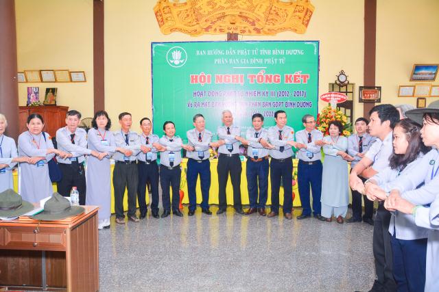 Bình Dương: Hội nghị tổng kết Phật sự nhiệm kỳ III và ra mắt Ban Hướng Dẫn Phân Ban GĐPT nhiệm kỳ mới.