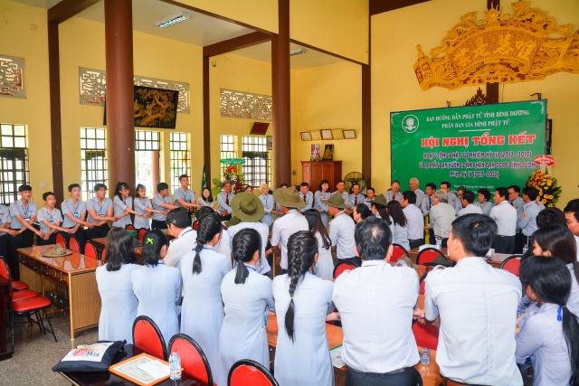 Bình Dương: Hội nghị tổng kết Phật sự nhiệm kỳ III và ra mắt Ban Hướng Dẫn Phân Ban GĐPT nhiệm kỳ mới.