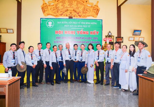 Bình Dương: Hội nghị tổng kết Phật sự nhiệm kỳ III và ra mắt Ban Hướng Dẫn Phân Ban GĐPT nhiệm kỳ mới.