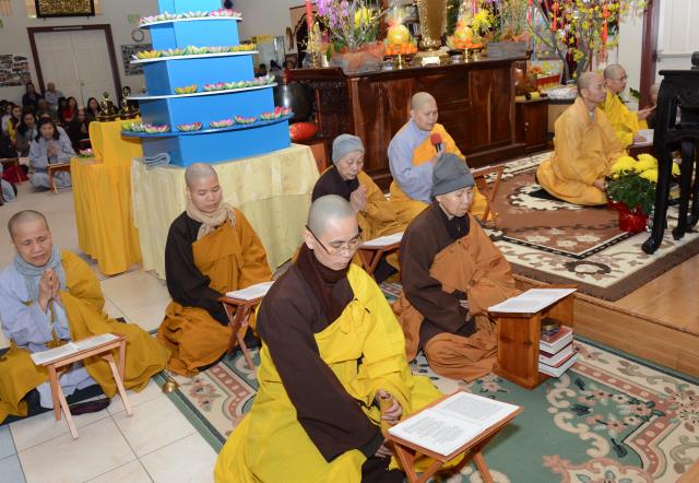 Chùa Phổ Từ - Hayward,Hoa Kỳ - lễ Phật và vui xuân đầu năm Mậu Tuất 2018