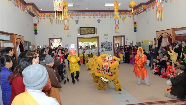 Chùa Phổ Từ - Hayward,Hoa Kỳ - lễ Phật và vui xuân đầu năm Mậu Tuất 2018
