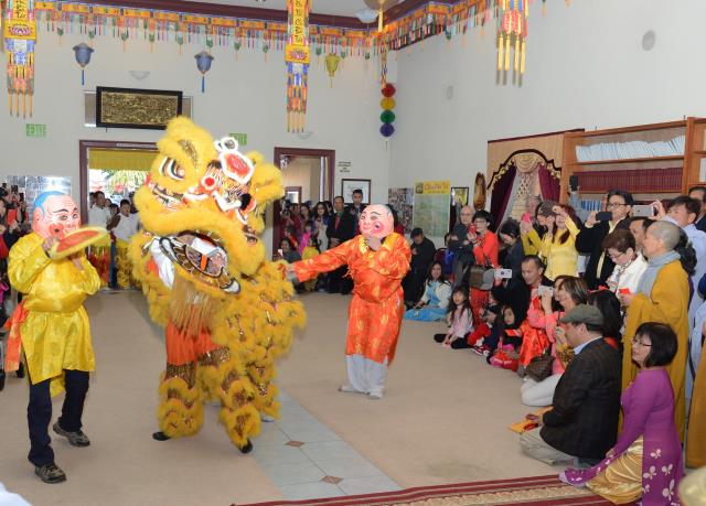 Chùa Phổ Từ - Hayward,Hoa Kỳ - lễ Phật và vui xuân đầu năm Mậu Tuất 2018