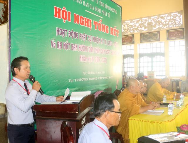 Bình Dương: Hội nghị tổng kết Phật sự nhiệm kỳ III và ra mắt Ban Hướng Dẫn Phân Ban GĐPT nhiệm kỳ mới.